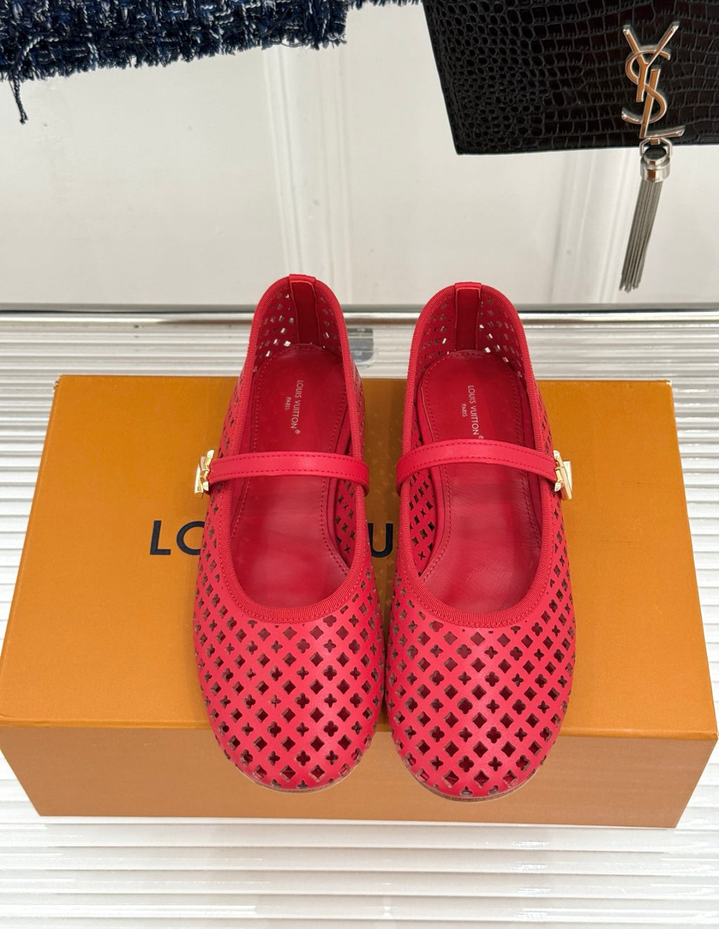 Blush Mary Jane Flats