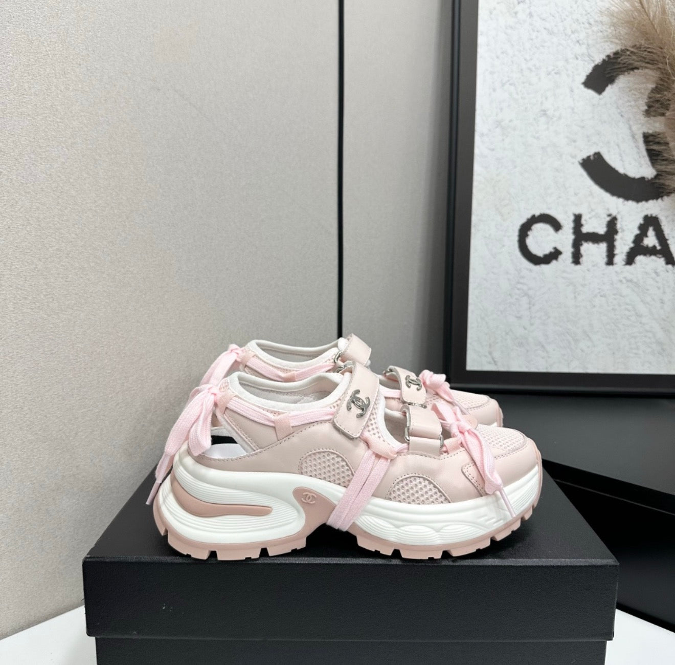 Chanel     Platform sandals
