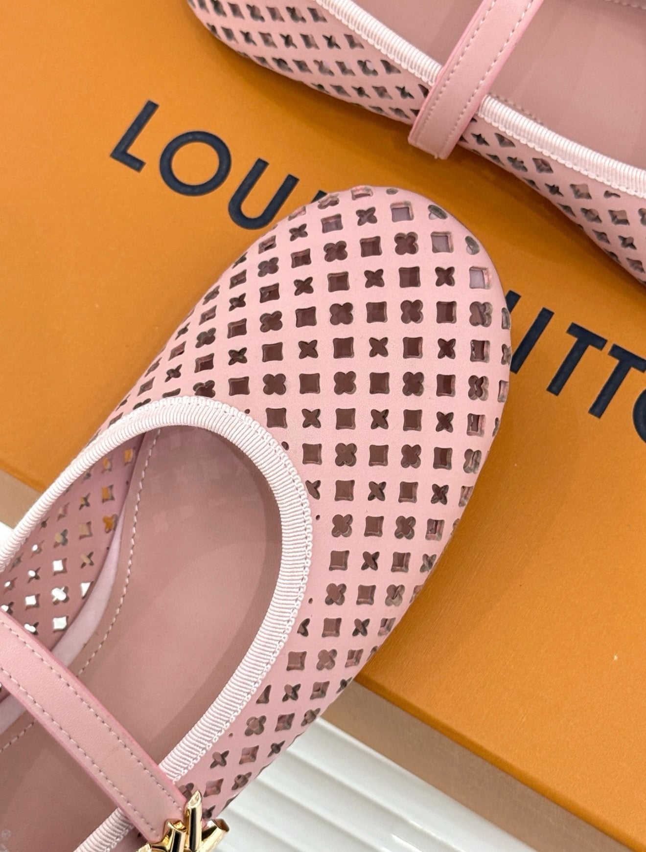 Blush Mary Jane Flats