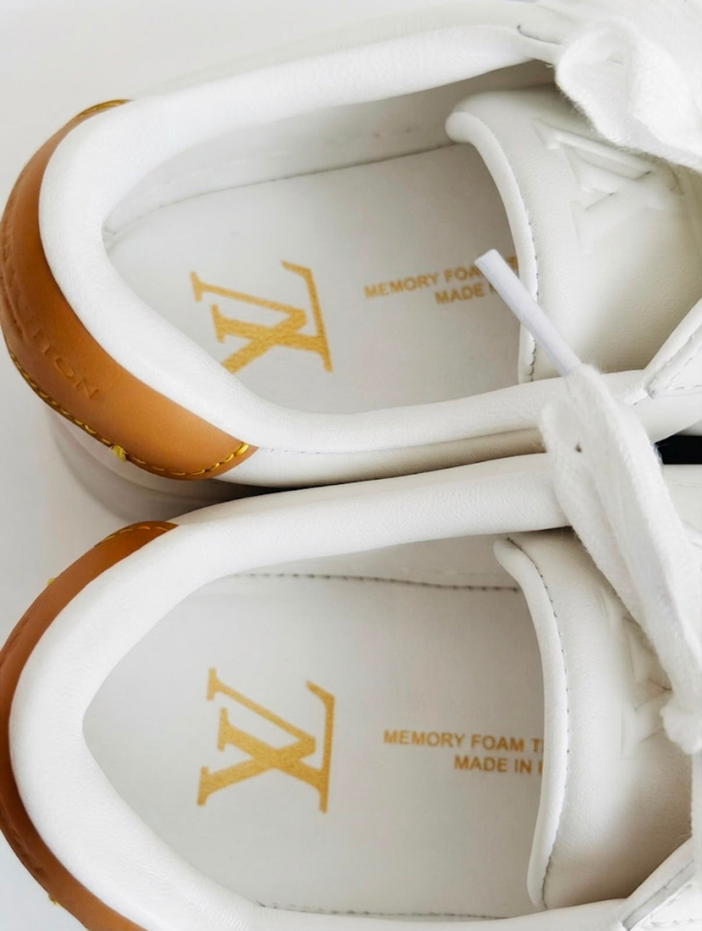 LUXE LV LEATHER SNEAKERS