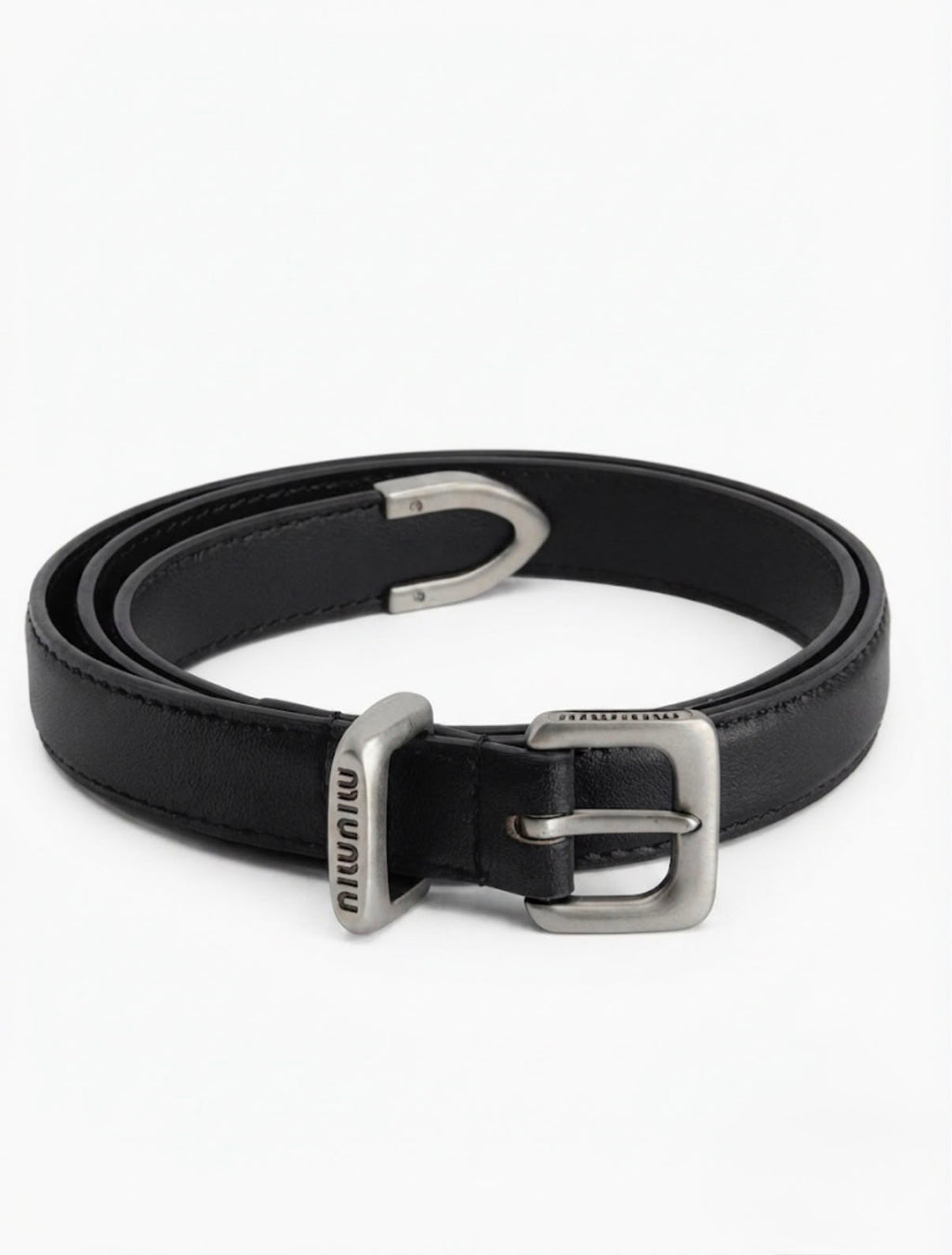 LUXE MIU MIU LEATHER BELT