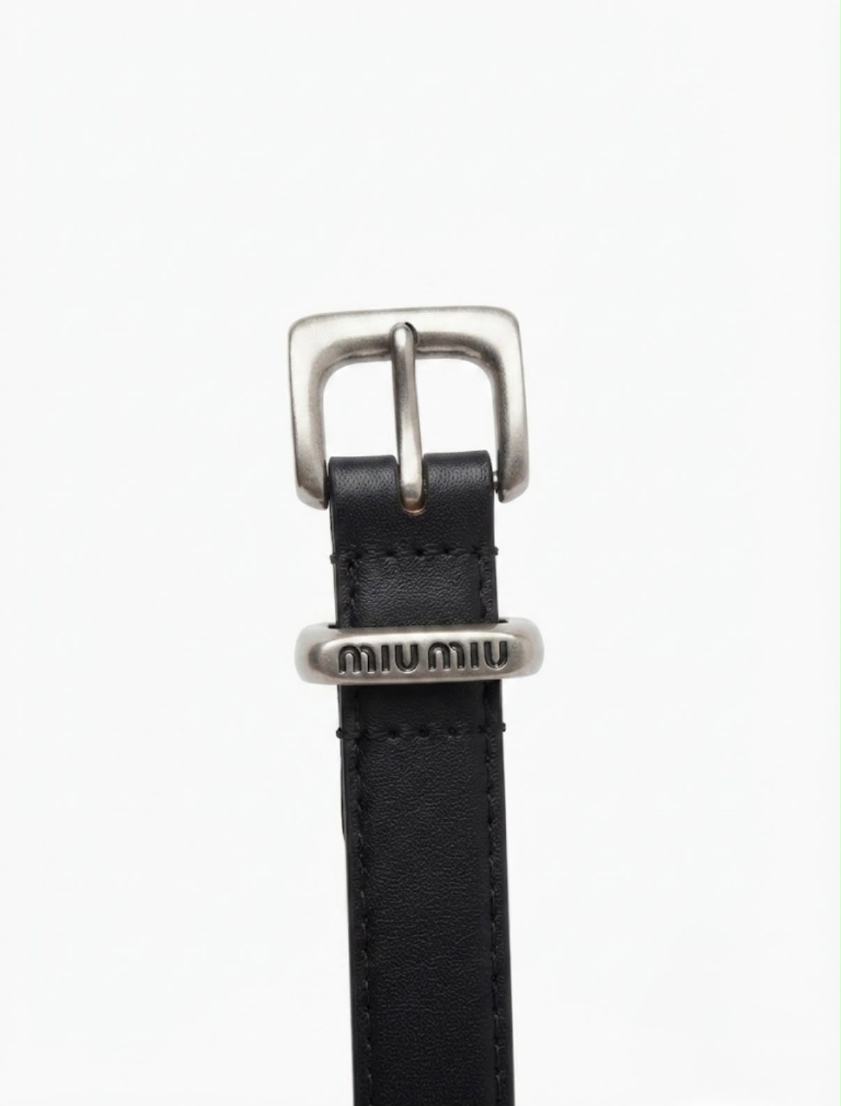 LUXE MIU MIU LEATHER BELT