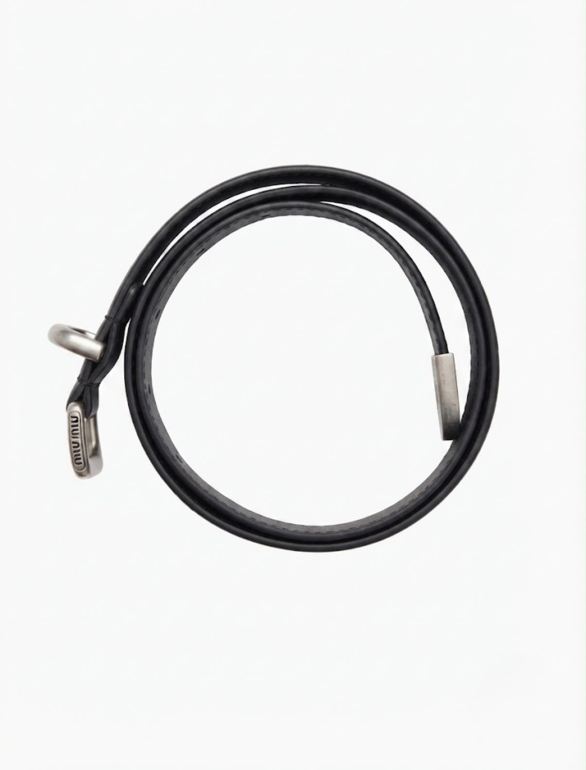 LUXE MIU MIU LEATHER BELT