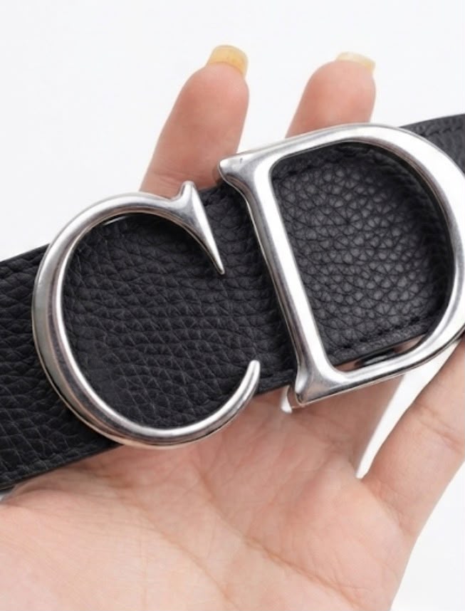 LUXE CD LEATHER BELT