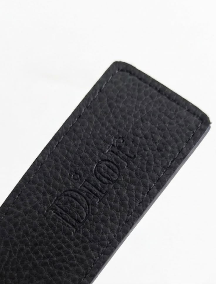 LUXE CD LEATHER BELT
