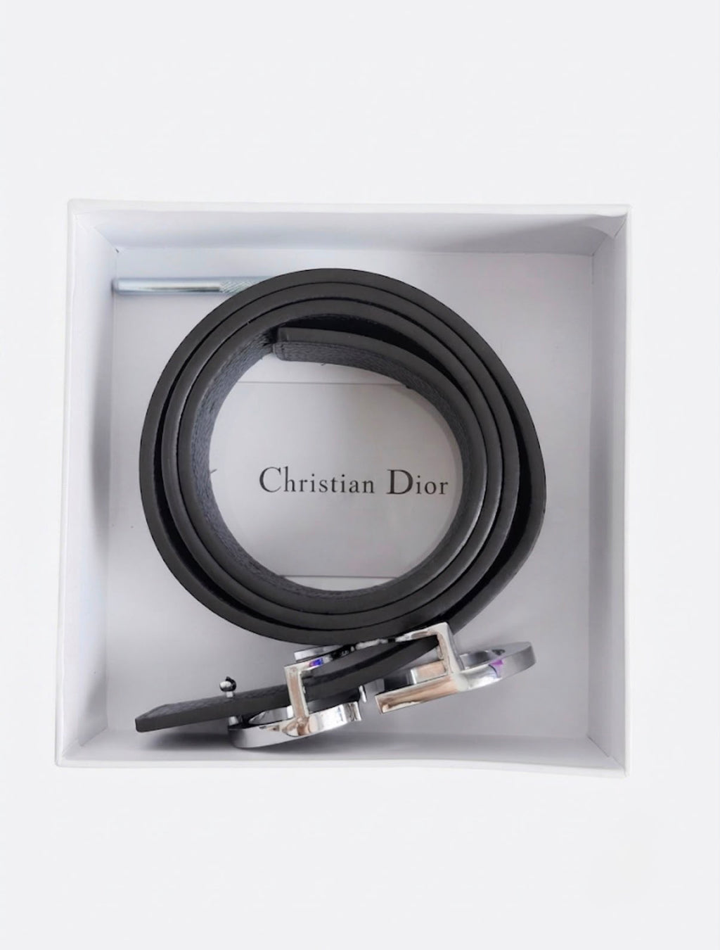 LUXE CD LEATHER BELT