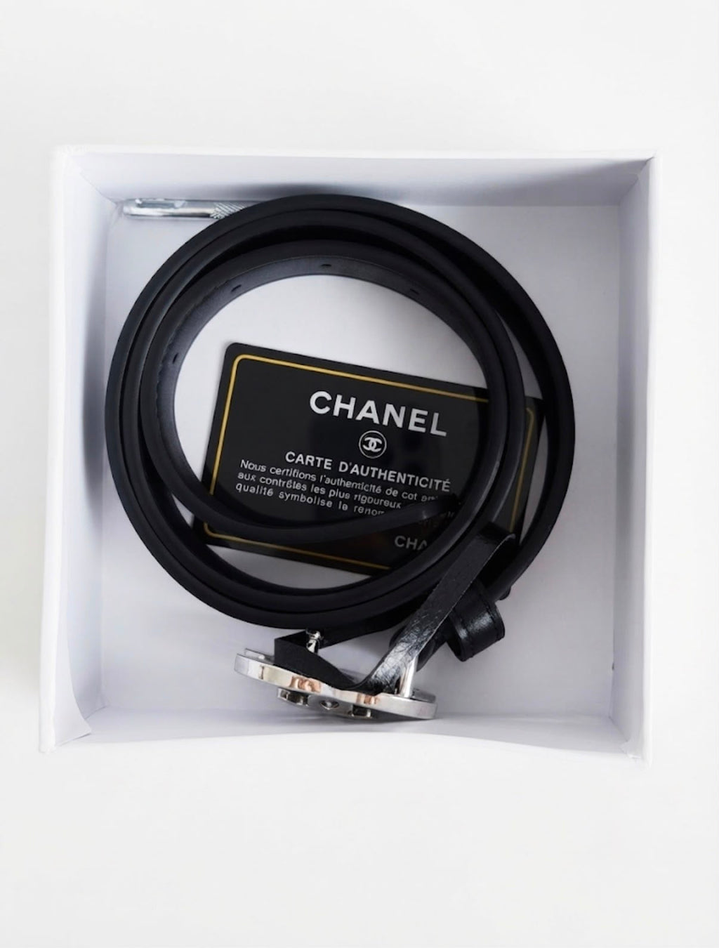 LUXE CC LEATHER BELT
