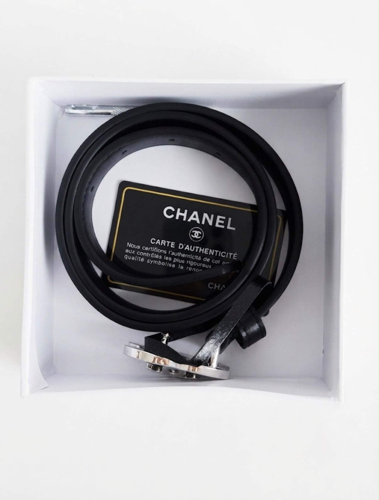 LUXE CC LEATHER BELT