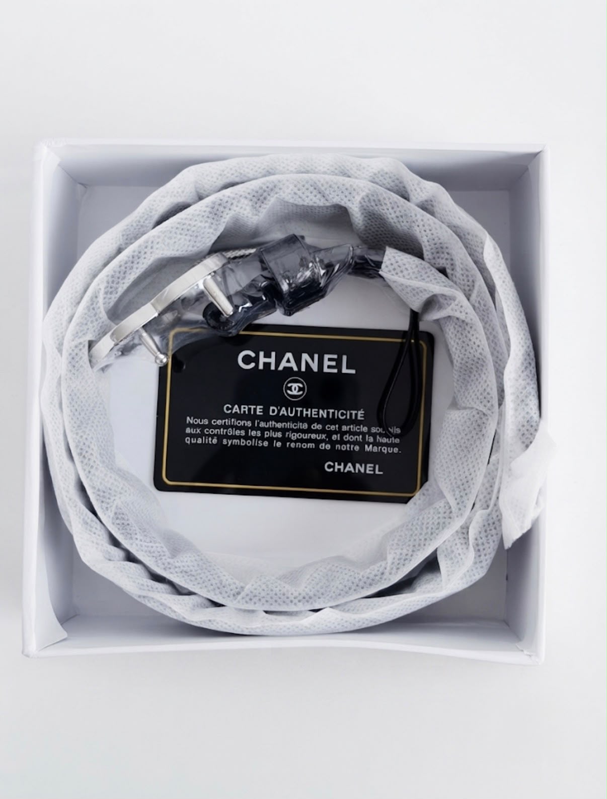 LUXE CC LEATHER BELT