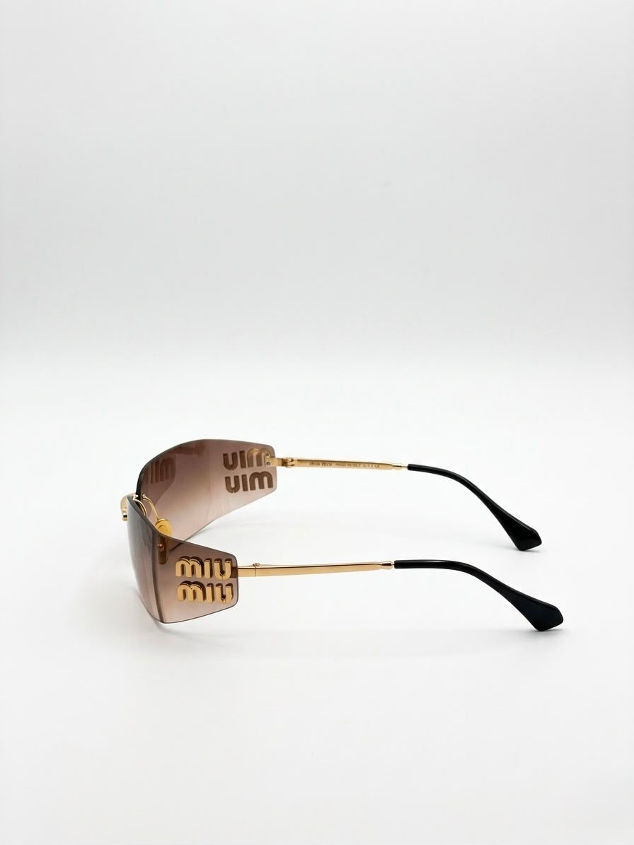 CRISTAL RIMLESS SUNGLASSES